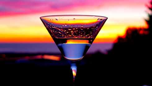 Martini Sunset in Del Mar